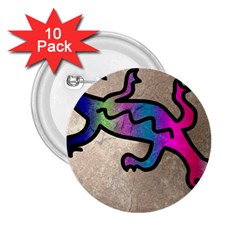 Lizard 2 25  Button (10 Pack) by Siebenhuehner