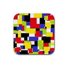 Mod Geometric Drink Coaster (square) by StuffOrSomething