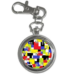 Mod Geometric Key Chain Watch by StuffOrSomething