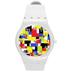Mod Geometric Plastic Sport Watch (medium) by StuffOrSomething