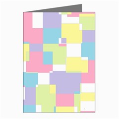 Mod Pastel Geometric Greeting Card (8 Pack) by StuffOrSomething