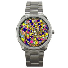 Wild Bubbles 1966 Sport Metal Watch by ImpressiveMoments