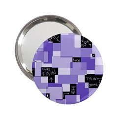 Purple Pain Modular Handbag Mirror (2 25 ) by FunWithFibro