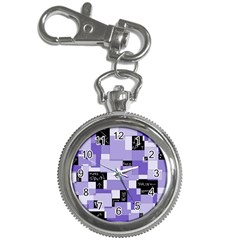 Purple Pain Modular Key Chain Watch by FunWithFibro