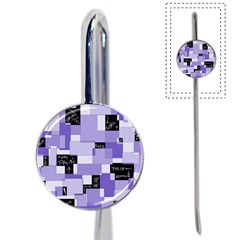 Purple Pain Modular Bookmark by FunWithFibro