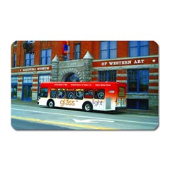 Double Decker Bus   Ave Hurley   Magnet (rectangular)