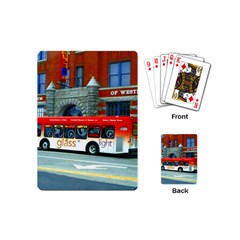 Double Decker Bus   Ave Hurley   Playing Cards (mini) by ArtRave2