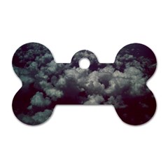 Through The Evening Clouds Dog Tag Bone (two Sided) by ArtRave2