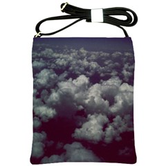 Through The Evening Clouds Shoulder Sling Bag