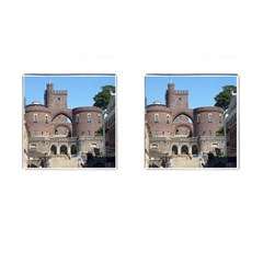 Helsingborg Castle Cufflinks (square) by StuffOrSomething