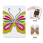 Color Butterfly  Playing Cards Single Design Back