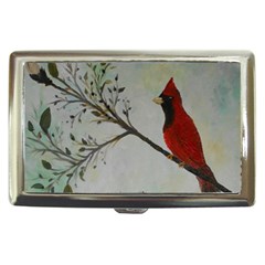 Sweet Red Cardinal Cigarette Money Case