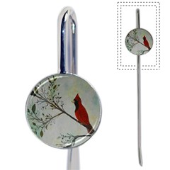 Sweet Red Cardinal Bookmark