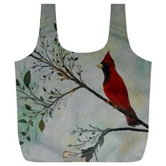 Sweet Red Cardinal Reusable Bag (XL)