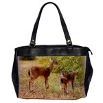 Deer in Nature Oversize Office Handbag (One Side) Front