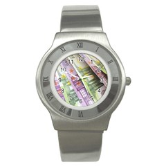 Just Gimme Money Stainless Steel Watch (slim) by StuffOrSomething