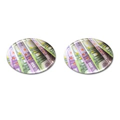 Just Gimme Money Cufflinks (oval) by StuffOrSomething