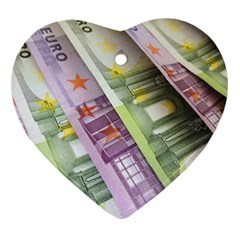 Just Gimme Money Heart Ornament (two Sides) by StuffOrSomething