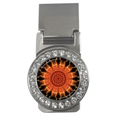 Flaming Sun Money Clip (cz) by Zandiepants