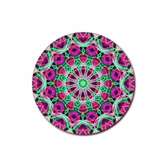 Flower Garden Drink Coaster (round) by Zandiepants