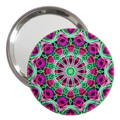 Flower Garden 3  Handbag Mirror by Zandiepants