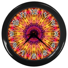 Gemstone Dream Wall Clock (black) by Zandiepants