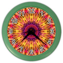 Gemstone Dream Wall Clock (color) by Zandiepants