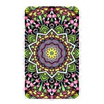 Psychedelic Leaves Mandala Memory Card Reader (Rectangular) Front