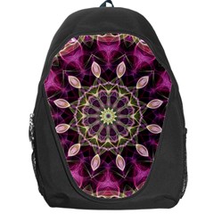 Purple Flower Backpack Bag by Zandiepants