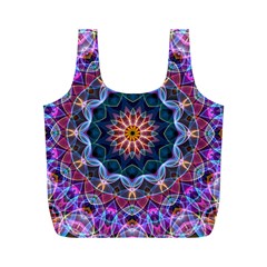 Purple Lotus Reusable Bag (m) by Zandiepants