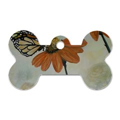 Monarch Dog Tag Bone (two Sided)