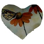 Monarch 19  Premium Heart Shape Cushion Front