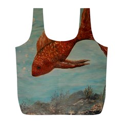 Gold Fish Reusable Bag (l)