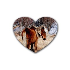 Pretty Pony Drink Coasters 4 Pack (heart) 