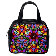 Bright Colors Classic Handbag (one Side)