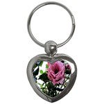 Rose Key Chain (Heart) Front