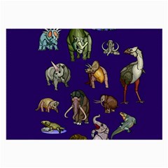 Dino Family 1 Glasses Cloth (large) by Rbrendes