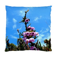 Pink Flower Cushion Case (two Sided) 