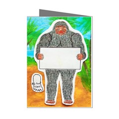 2 Yowie A,text & Furry In Outback, Mini Greeting Card (8 Pack) by creationtruth