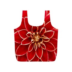 Red Dahila Reusable Bag (s) by Colorfulart23