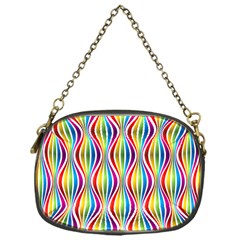 Rainbow Waves Chain Purse (one Side)