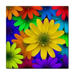 Gerbera Daisies Ceramic Tile by StuffOrSomething