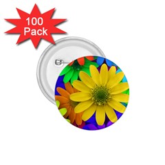 Gerbera Daisies 1 75  Button (100 Pack) by StuffOrSomething