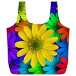 Gerbera Daisies Reusable Bag (XL) Front