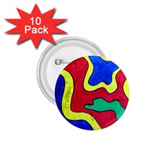 Abstract 1 75  Button (10 Pack)