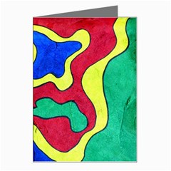 Abstract Greeting Card by Siebenhuehner