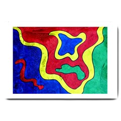 Abstract Large Door Mat by Siebenhuehner