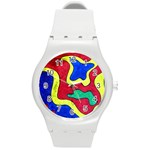Abstract Plastic Sport Watch (Medium) Front