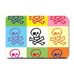 Skull Small Door Mat by Siebenhuehner