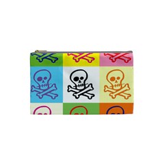 Skull Cosmetic Bag (small) by Siebenhuehner